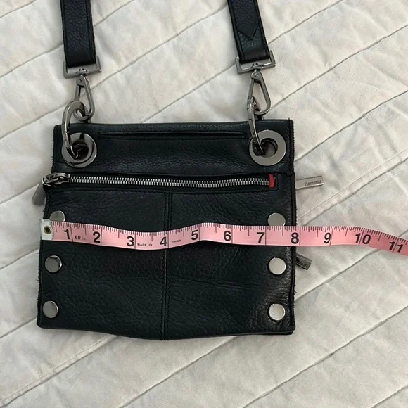 Hammitt Montana Rev Small Black Crossbody Bag with Metal Studs - Picture 4 of 12